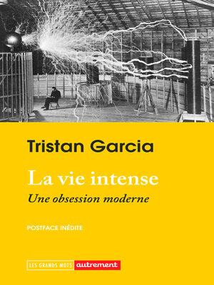 cover image of La vie intense
